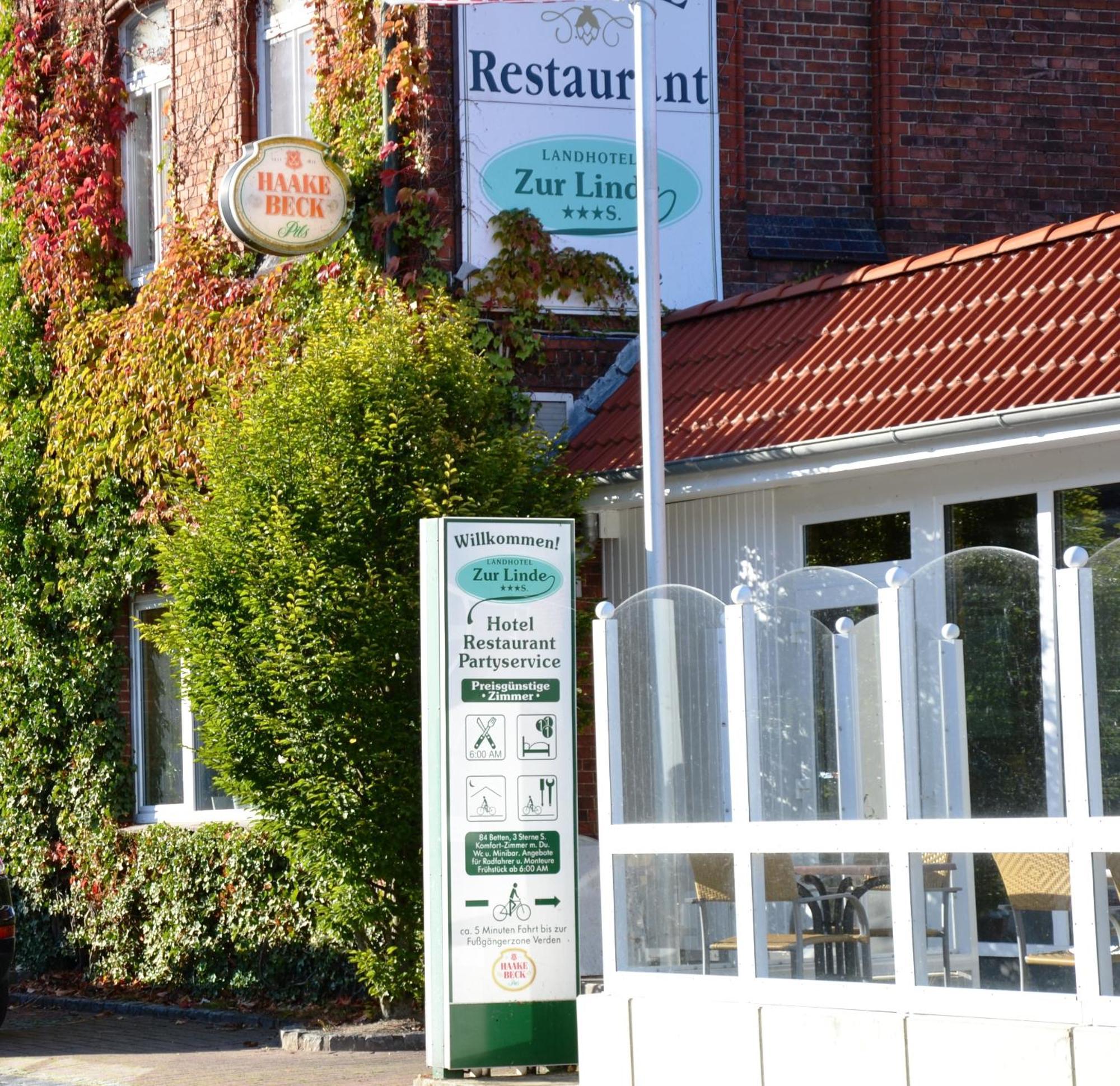 Landhotel Zur Linde Verden an der Aller Buitenkant foto